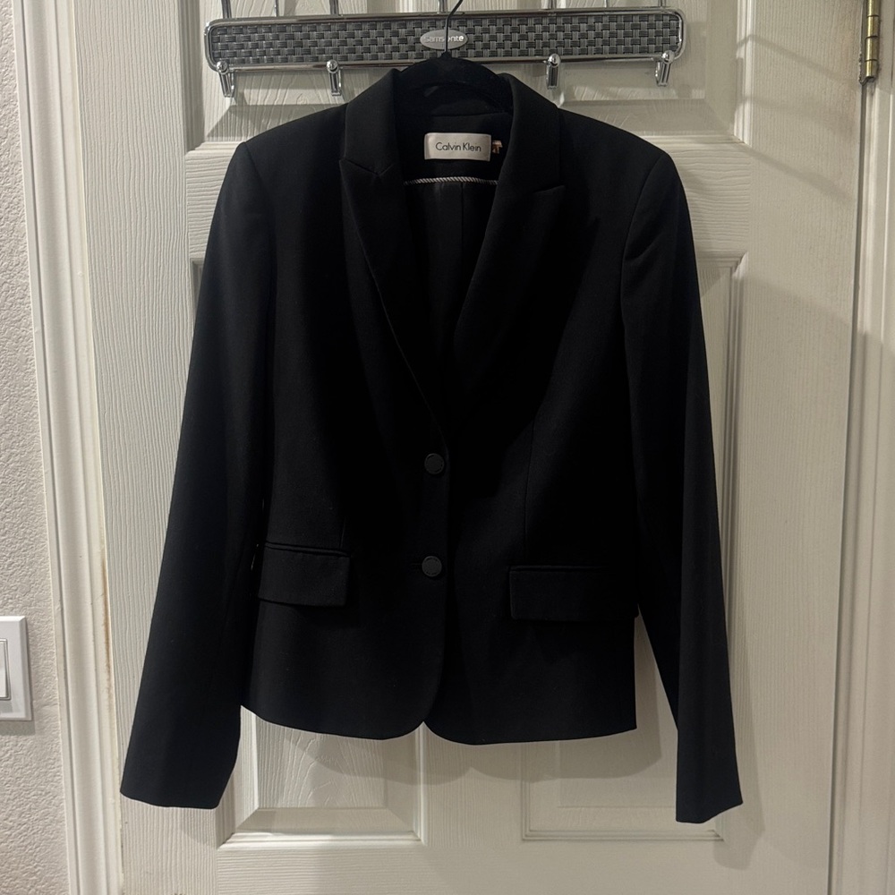 Calvin Klein Classic Black Suit Jacket